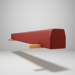 Бревно мягкое 2,4м напольное гимнастическое