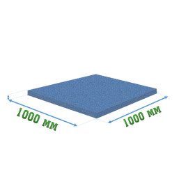 Покрытие для тира 1000x1000x8мм