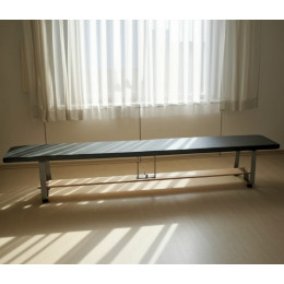 Скамья гимнастическая мягкая 3,5м, ножки металлические 