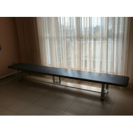 Скамья гимнастическая мягкая 3,5м, ножки металлические 