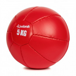 Медицинбол 5 кг, искусственная кожа